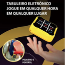 Jogo Da Velha Digital Eletrônico e Portátil - com Luzes e Sons