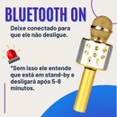 Microfone Sem Fio Bluetooth USB Gotwire – Liberdade para Sua Voz Brilhar