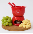 Kit Fondue 5 Peças em Cerâmica L’Amour – Hauskraft