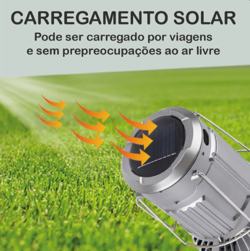 Lampião 3 em 1 com Ventilador e LED – Iluminação, Conforto e Praticidade em Qualquer Lugar