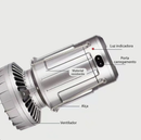 Lampião 3 em 1 com Ventilador e LED – Iluminação, Conforto e Praticidade em Qualquer Lugar