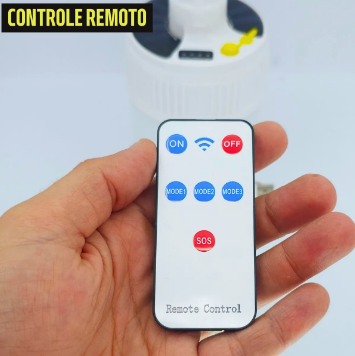 Lâmpada Camping Lampião LED Potente Recarregável – Iluminação Forte para Viver Momentos Inesquecíveis