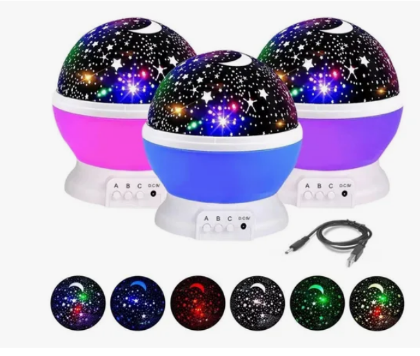 Luminária projetor estrela