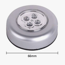 03 Lâmpadas Luminárias de Toque 3 LEDs