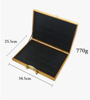 Kit Faqueiro 24 Peças Luxo Premium com Maleta Elegante