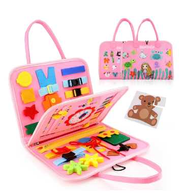 Maleta Educativa Montessori Sensorial Camewin