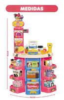 Mercadinho Confeitaria Infantil Doceria – Brinquedo de 62 Peças