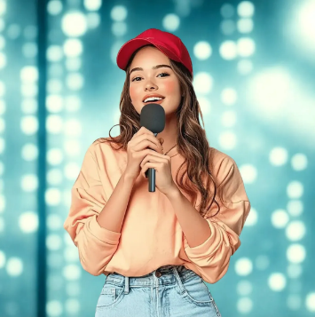 Suporte de Mão para Microfone de Lapela