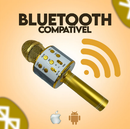 Microfone Sem Fio Bluetooth USB Gotwire – Liberdade para Sua Voz Brilhar