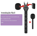 Suporte de Mão para Microfone de Lapela