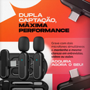 Microfone Sem Fio Duplo Profissional Maxnova – (Android/iPhone)