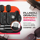 Microfone Sem Fio Duplo Profissional Maxnova – (Android/iPhone)