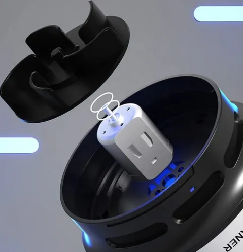 Mini robô aspirador de mesa
