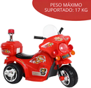 Mini Moto Elétrica Triciclo Infantil Polícia – A Aventura Começa Aqui!