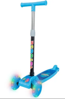 Patinete Infantil 3 Rodas com LED Dobrável