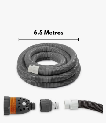 Robô Aspirador de Piscina Automático Intex ZX100 Branco