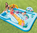 Piscina Playground Aventura na Floresta 493 Litros + 57L Intex