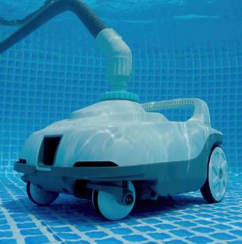 Robô Aspirador de Piscina Automático Intex ZX100 Branco