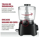Mini Processador de Alimentos Mondial Turbo Pratic 300W – MP-16-R
