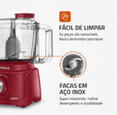 Mini Processador de Alimentos Mondial Turbo Pratic 300W – MP-16-R
