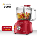 Mini Processador de Alimentos Mondial Turbo Pratic 300W – MP-16-R