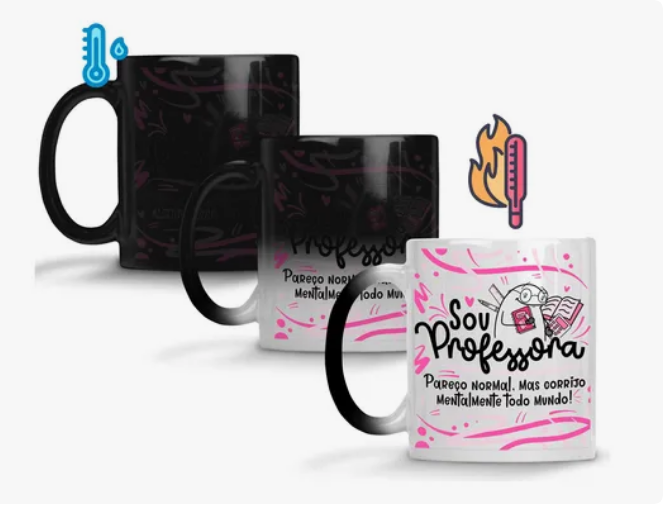 Caneca mágica - Profissões