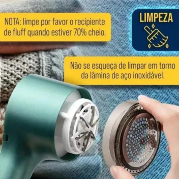 Papa Bolinhas Elétrico Sem Fio – Diga Adeus aos Fiapos e Roupas com Aparência de Velhas!&nbsp;