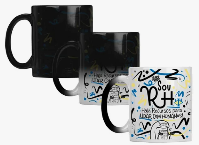 Caneca mágica - Profissões