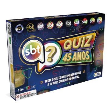 Quiz 45 Anos SBT – Diversão, nostalgia e desafios em família