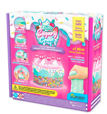 Kit Slime de Bolo Slimy Sugary Crush Mini (Candide)