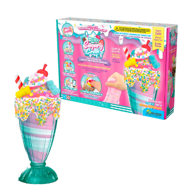 Kit Slime de Milkshake Slimy Sugary Crush Ice Cream – Creme e Chocolate (Candide)