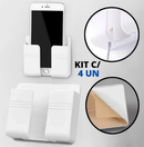 Kit Suportes Multiuso de Celular para Parede e Cabeceira da Cama