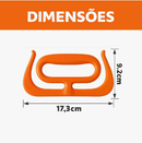 Kit com 2 Suportes Carregadores para Sacolas – Alça Anatômica Resistente