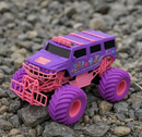 Carrinho de Controle Remoto Jeep Rosa 4x4 Recarregável – Toy King