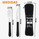 Kit Porta Talheres Tramontina com Estojo de Viagem