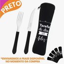 Kit Porta Talheres Tramontina com Estojo de Viagem
