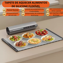 Tapete Térmico de Silicone Dobrável – Sua Refeição Sempre Quentinha, com Tecnologia e Estilo