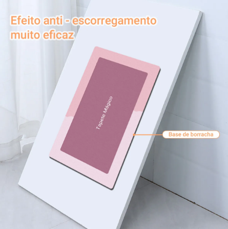Kit 2 Tapetes Mágicos 40x60 – Secagem Rápida com Estilo e Delicadeza