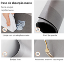 Kit 2 Tapetes Mágicos 40x60 – Secagem Rápida com Estilo e Delicadeza