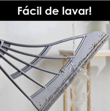Mop Vassoura Rodo Mágico Multiuso Limpa Pelo , Pisos e Janelas