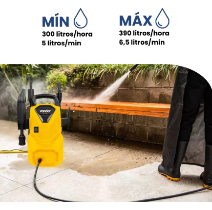 Lavadora de Alta Pressão Vonder 1300 Libras – Potência e Eficiência em Cada Jato